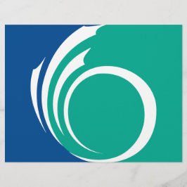 Membrete Cabezal con bandera de Ottawa, Canadá