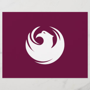 Membrete Cabezal con bandera de Phoenix, Arizona