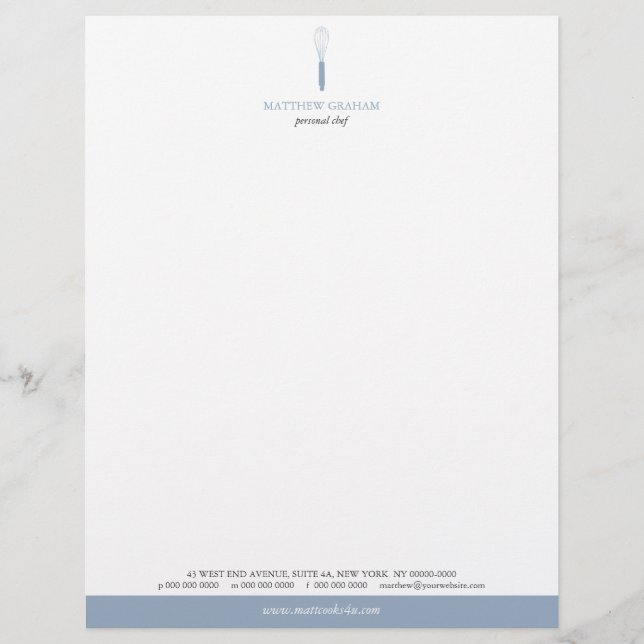 Membrete Cabezal de letras sinuoso (Anverso)