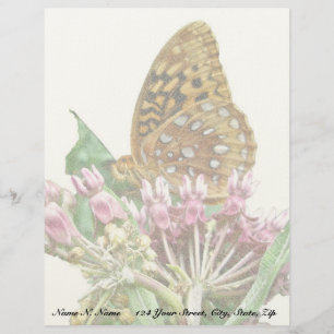 Membrete Cabezal de mariposa de Fritillary