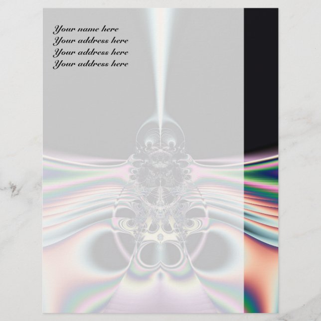 Membrete Cabezal de pájaro Funky (Anverso)