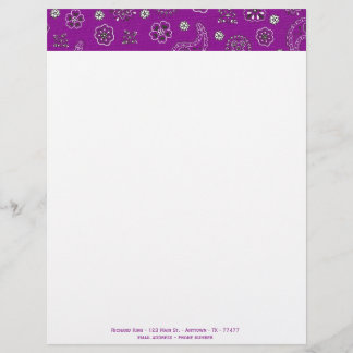 Membrete Cabezal de Personalizable de Bandana