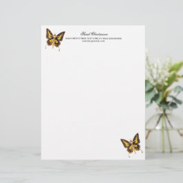Membrete Cabezal mágico de mariposa