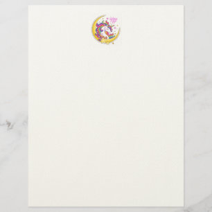 Membrete Cabezal mágico de Unicorn