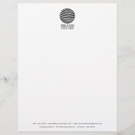 Membrete Cabletero profesional con logotipo profesional per