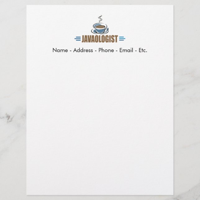 Membrete Café Divertido (Anverso)