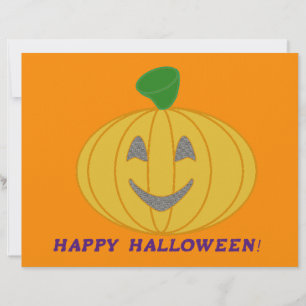 Membrete Calabaza naranja