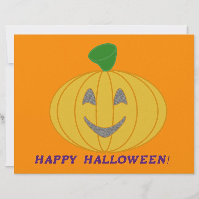 Membrete Calabaza naranja (Anverso)