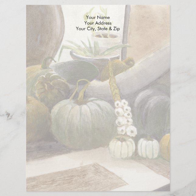 Membrete Calabazas de Jennifer (Anverso)