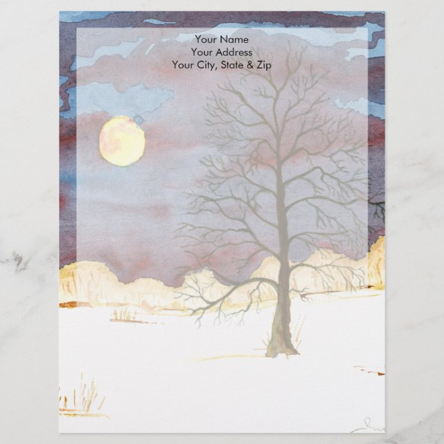 Membrete Campo de invierno (Anverso)