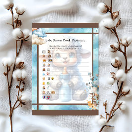 Membrete Canción Mi Cordero Pequeño _Bebé