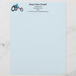 Membrete Carreras en silla de ruedas