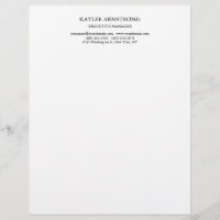 Clásico de estilo sencillo profesional blanco senc