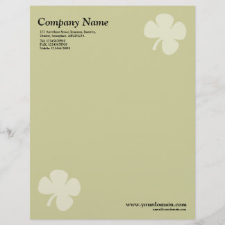 Membrete Clover - Verde claro