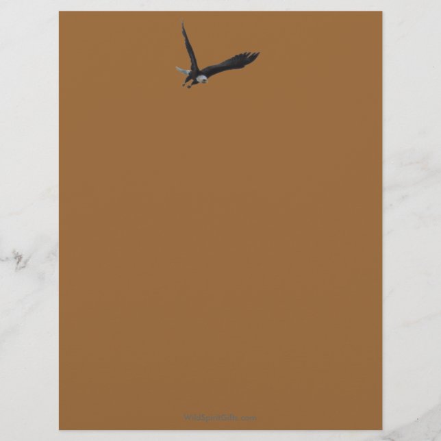 Membrete Colección de vida silvestre de águila calva de Gua (Anverso)