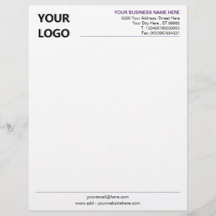Membrete Colores de personalizado y letra Letras de letra T
