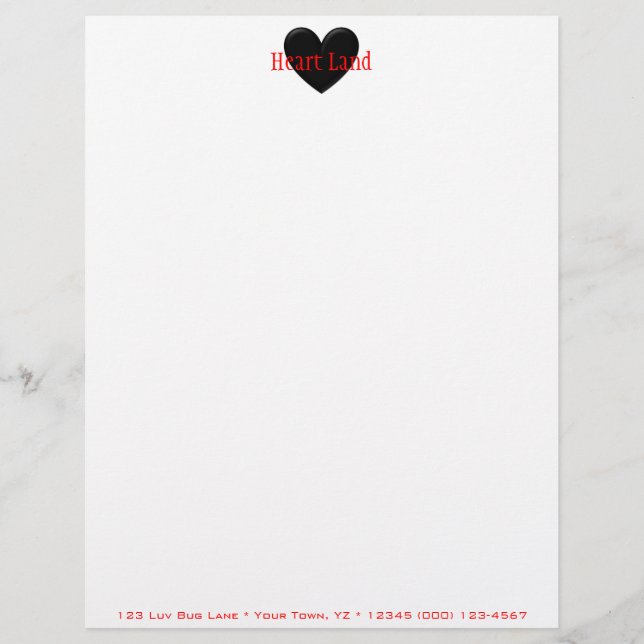 Membrete Corazón esponjoso (Anverso)