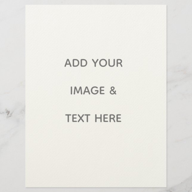 Membrete Crea tu propio blanco  (Anverso)