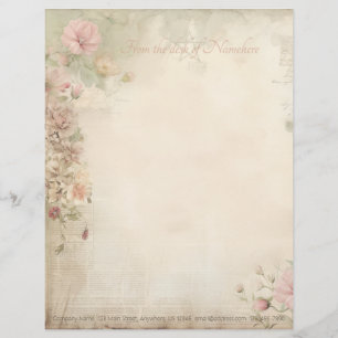 Membrete Crea tus propias flores silvestres de ephemera sha