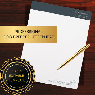 Membrete Criador Profesional de Perros Membretado
