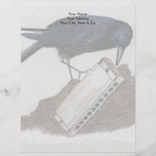 Membrete Crow y Harmonica