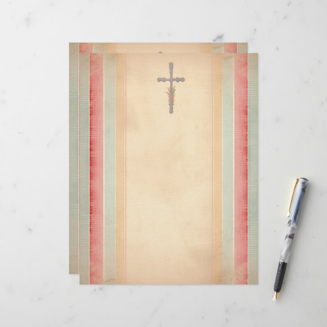 Membrete Cruz de Pascua (Anverso/Reverso In Situ)