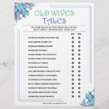 Cuentos de viejas esposas [Floral azul]