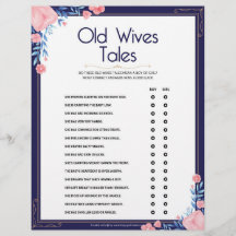 Cuentos de viejas esposas [marco floral]