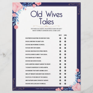 Membrete Cuentos de viejas esposas [marco floral]