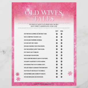 Membrete Cuentos de viejas esposas [Rosa nevado]