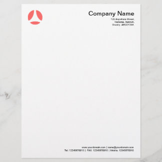 Membrete Curva - Rosa Tropical
