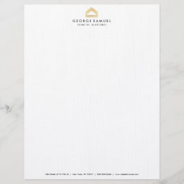 Membrete Custom Modern Home Design | Abstract Logo 