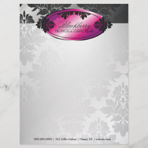 Membrete damasco de la trufa de 311-Sweet Blackberry
