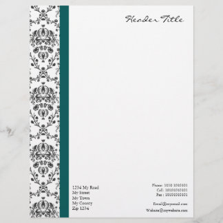 Membrete Damask Regal