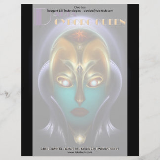 Membrete Daria Cyborg Queen