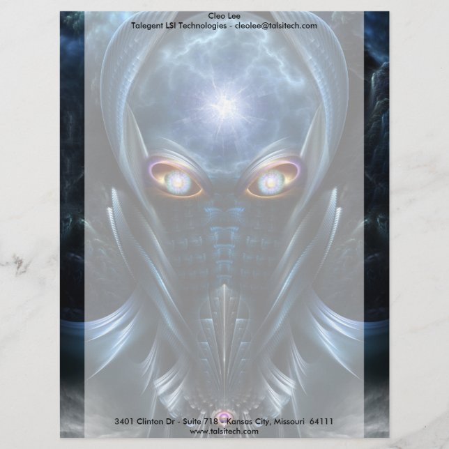 Membrete Darian Warrior (Anverso)