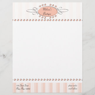 Membrete Decoración De Swirl