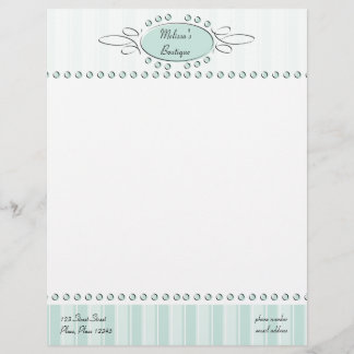 Membrete Decoración De Swirl