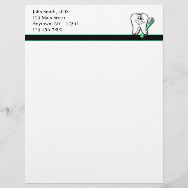 Membrete Dental (Anverso)