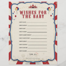 Deseos Para El Bebé [Tema Del Circo]