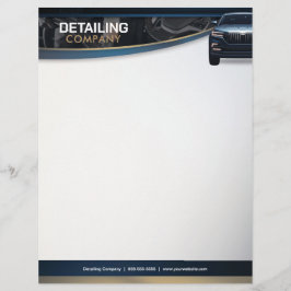 Membrete Detención de coches | Servicios de limpieza automá