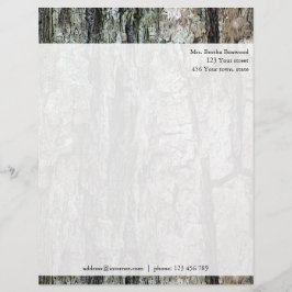 Membrete Dirección de encargo botánica de la corteza de