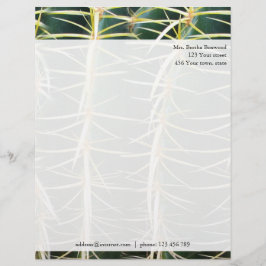 Membrete Dirección de encargo de la foto tropical del