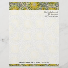 Membrete Dirección de encargo de la foto tropical del