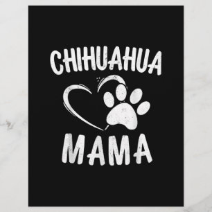 Membrete Divertido Chihuahua Mama Gira A La Mascota Perro E
