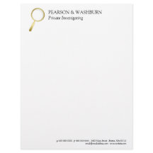 Dorado Magnificación Glass Nombre ocular privado y