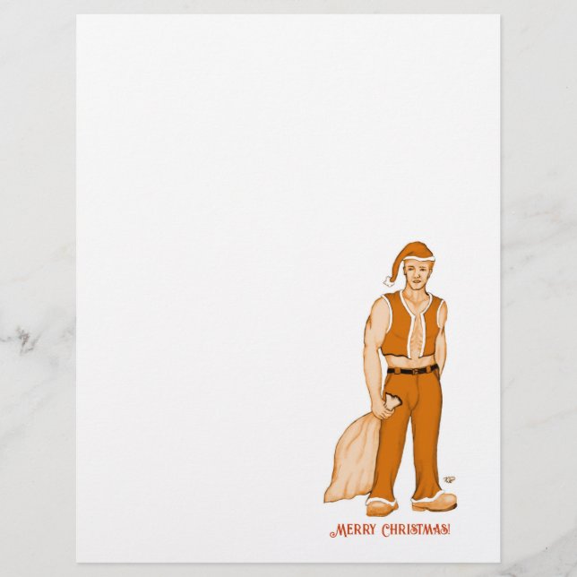 Membrete El nuevo Santa Claus - ¡Feliz Navidad! (Anverso)