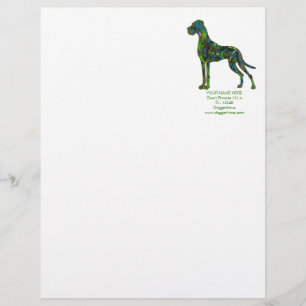 Membrete El perro más grande de la selva