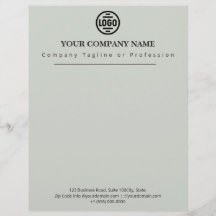 Elegante logo de empresa gris corporativo profesio