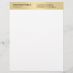 Membrete Elegante y elegante plantilla de estilo blanco y m